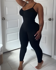 Seamless Comfort Shaping Long Sleeveless Full Body Shaper