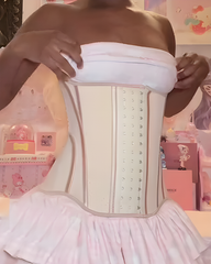Steel Boned Abdominal Shaping Open Chest Waist Trainer