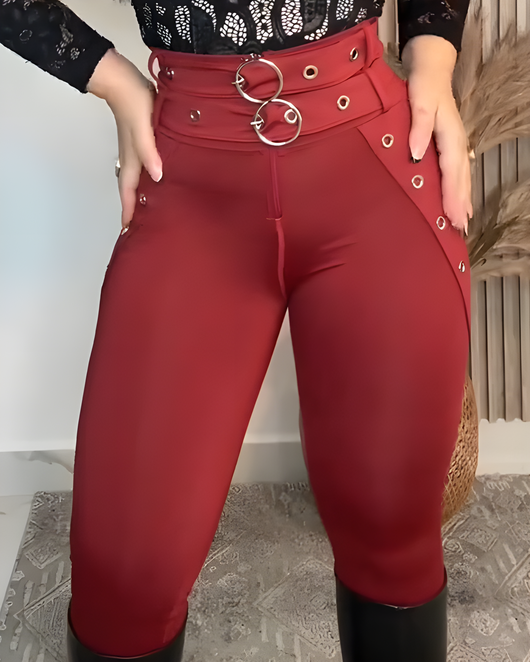 High Elasticity Hip-Lifting Tight Pants