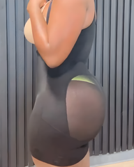 Abdominal Compression Hook and Eye Sleeveless Shapewear