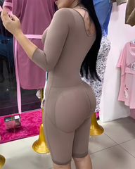 Tummy-Controlling Slimming Mid-Length Body Shaper