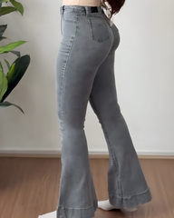 High-Rised Skinny Flared Jeans