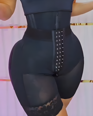 Hook and Eye Comfort Butt Lifting Shaper Shorts