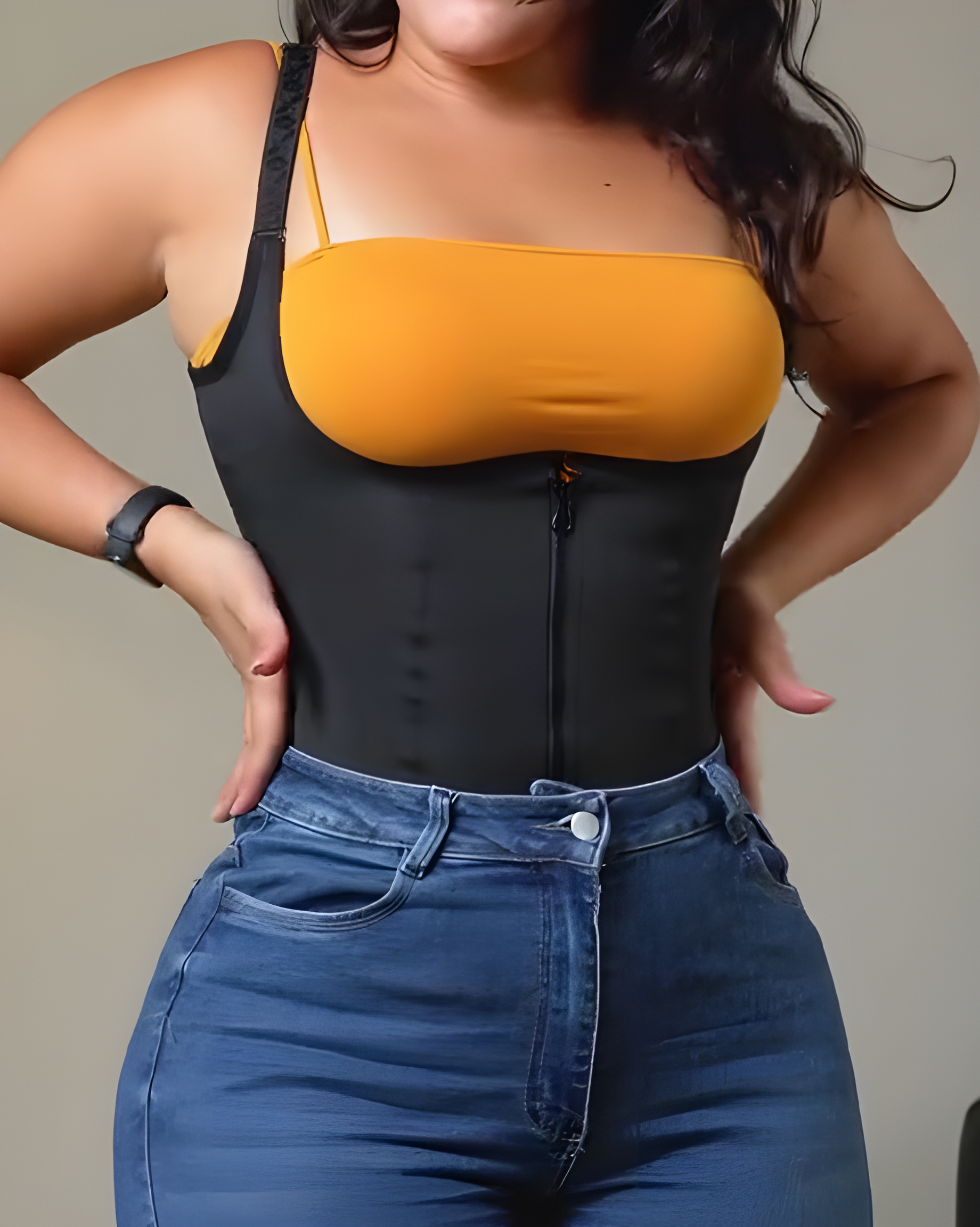 Tummy Shaping Open-Bust Waist Trainer Vest