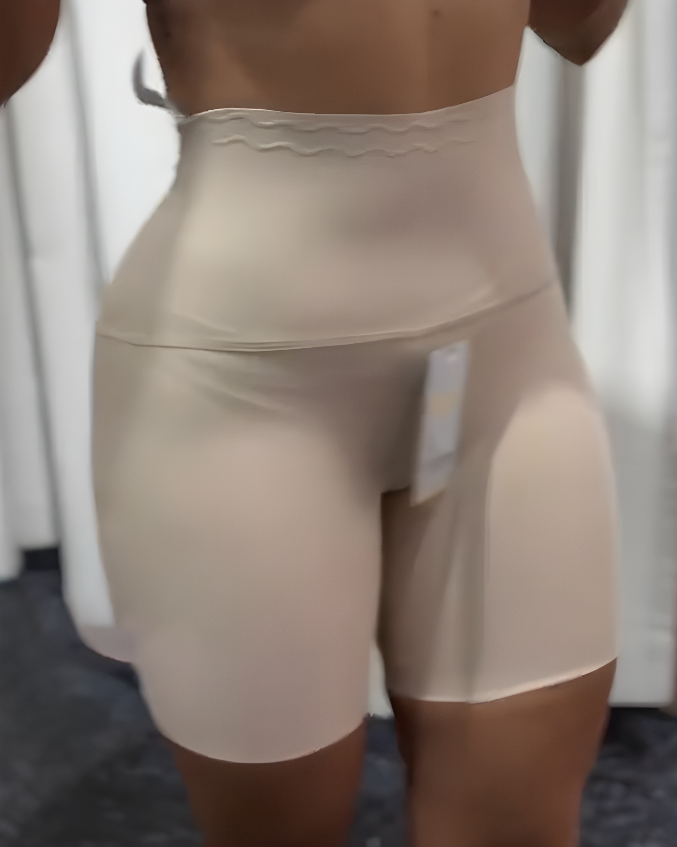Seamless Tummy-Control High-Waisted Shaping Shorts