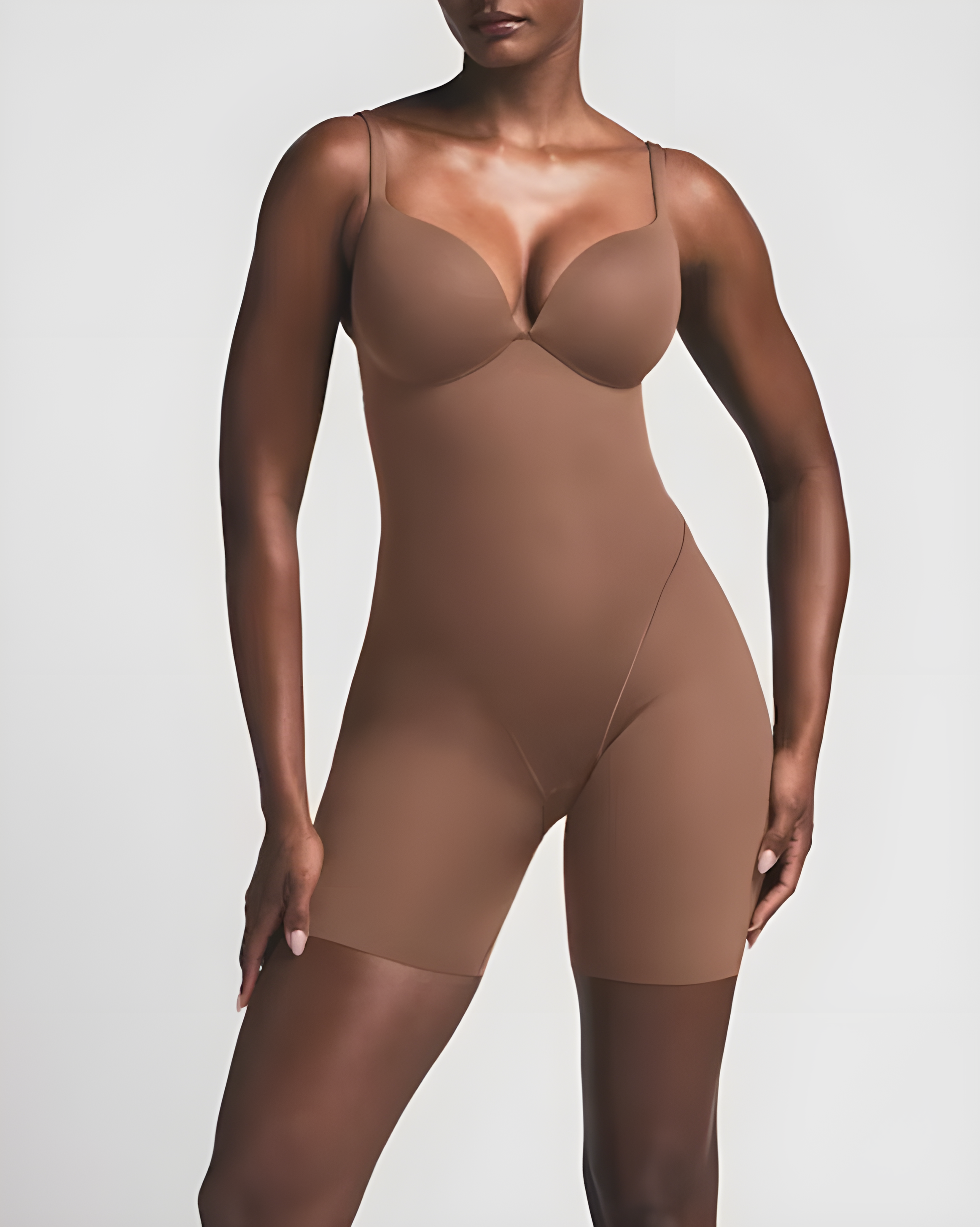 V-Neck Seamless Butt Ehance Shapewear