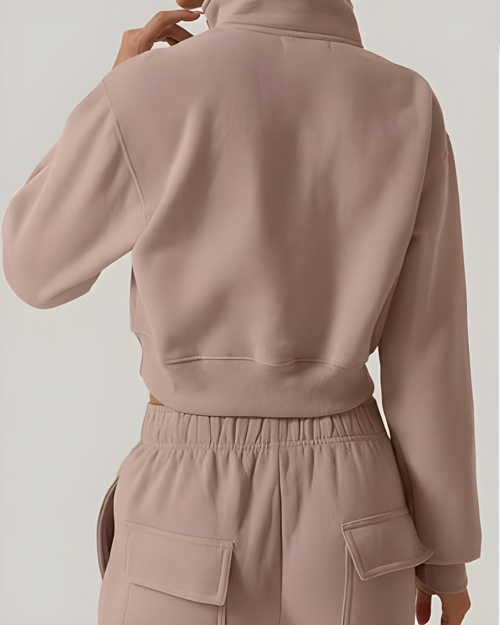 Slim Cargo Style Casual Set