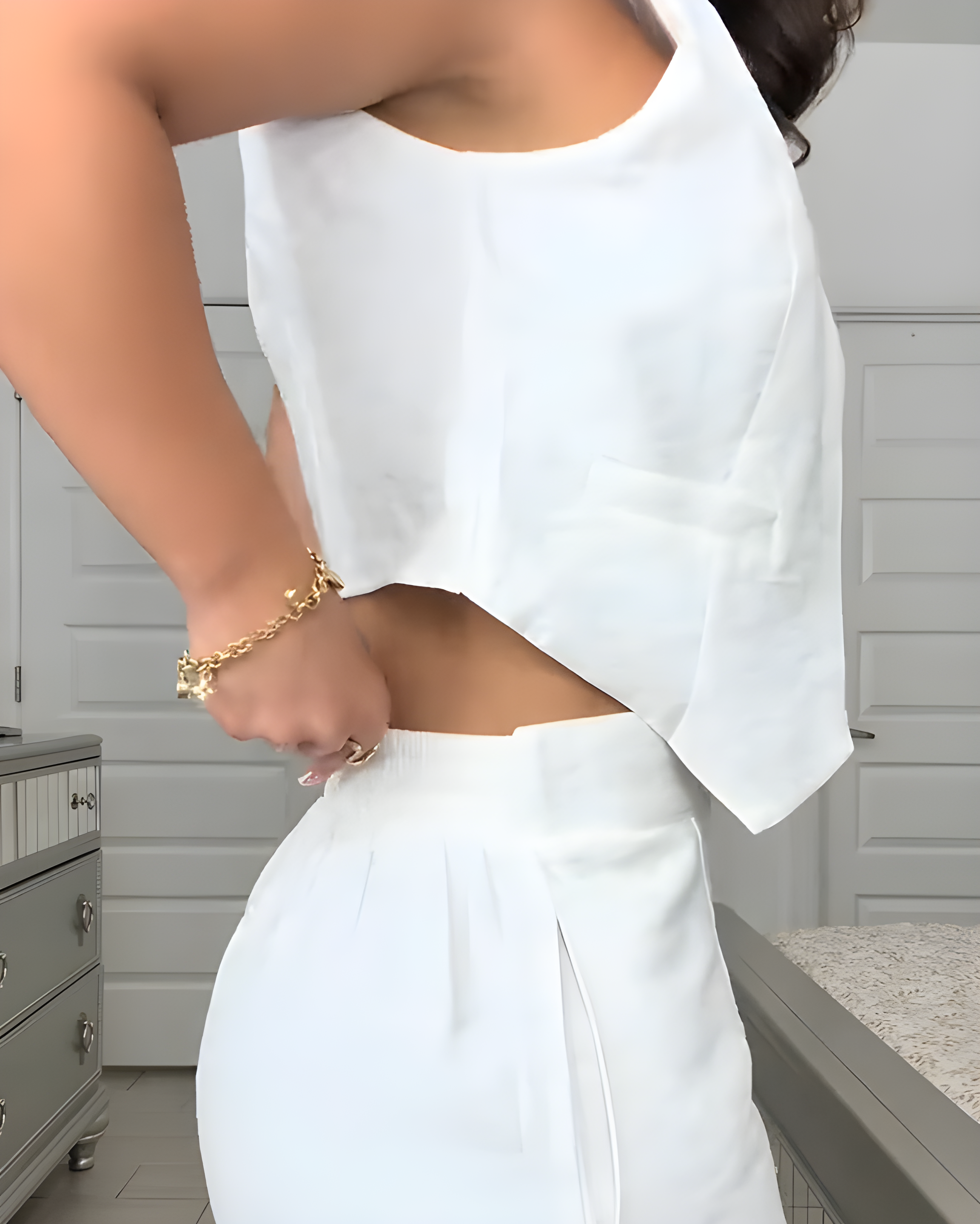 Casual Vest Suit