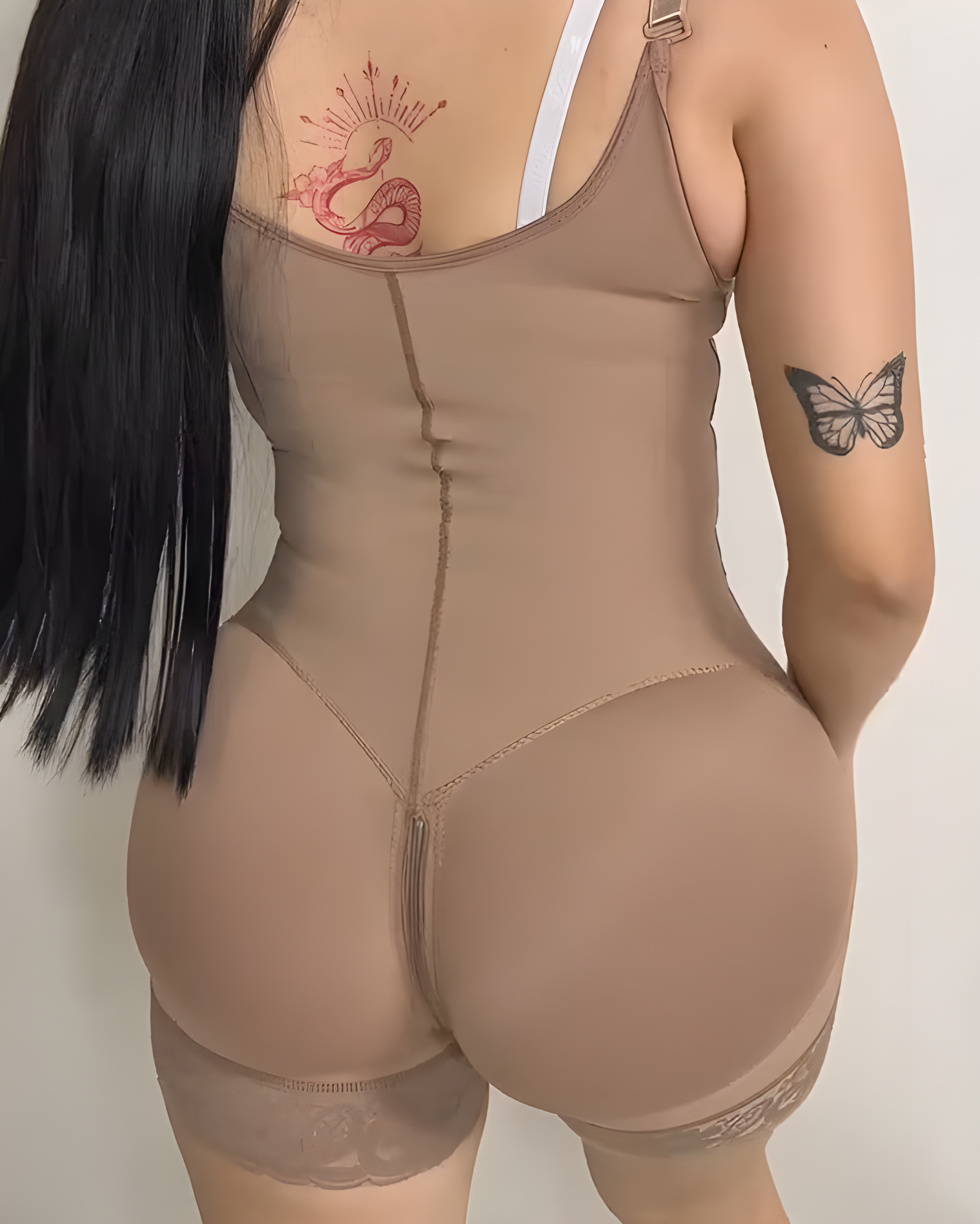 Front-Zip Sleeveless Shapewear