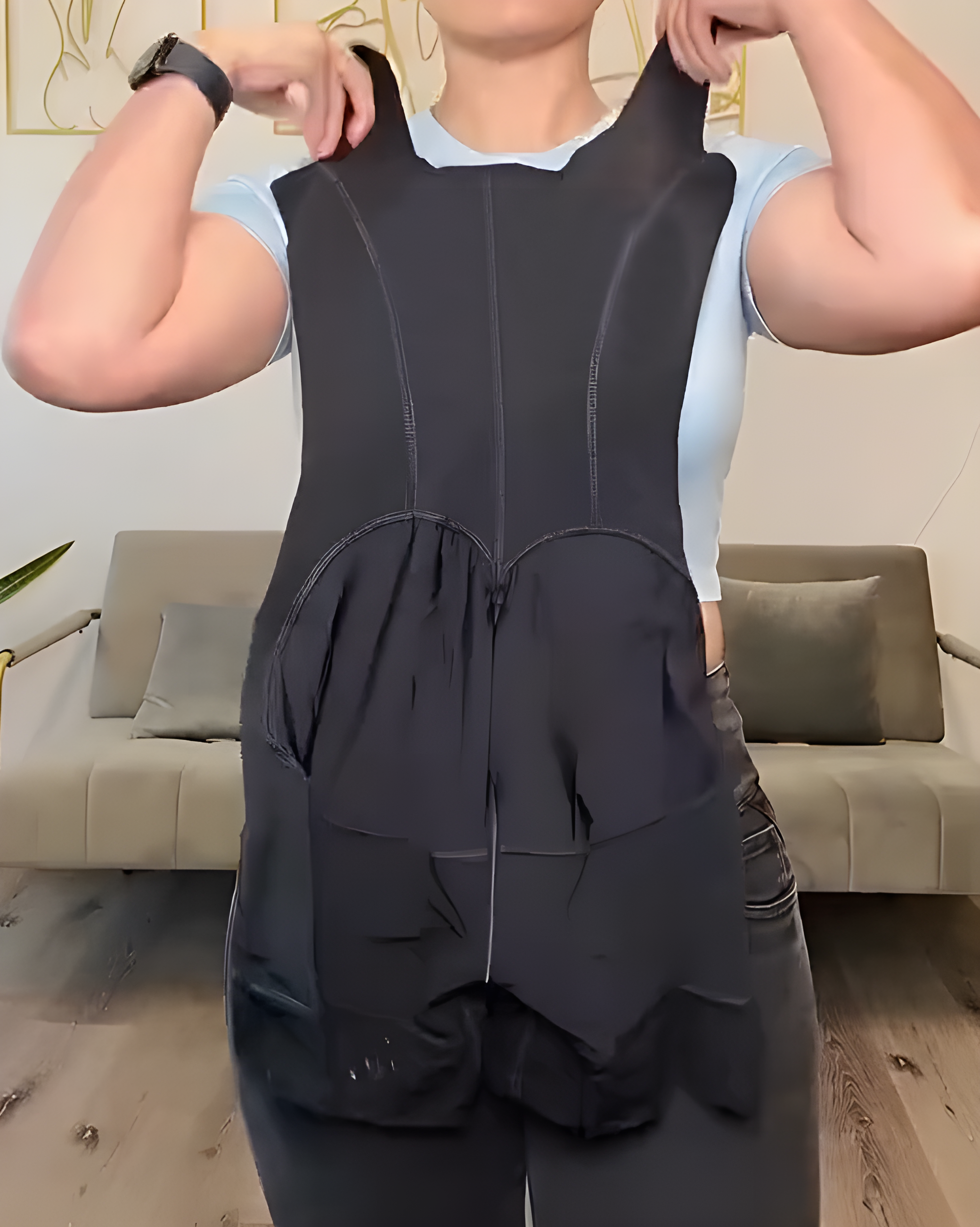 3-Rows Hook-and-Eye Hip Sculpting Body Shaper