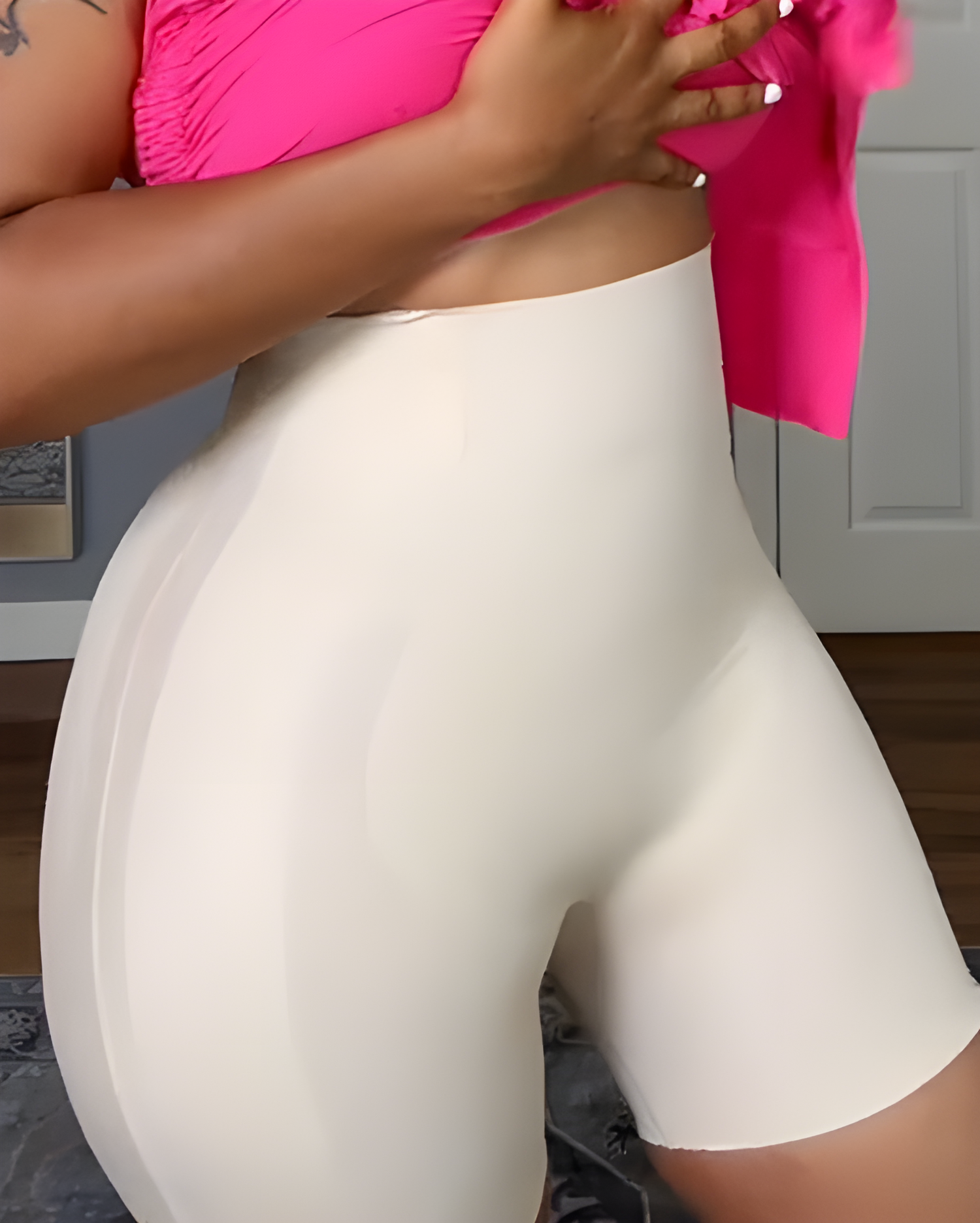 Seamless High-Waisted Tummy-Controlling Shorts