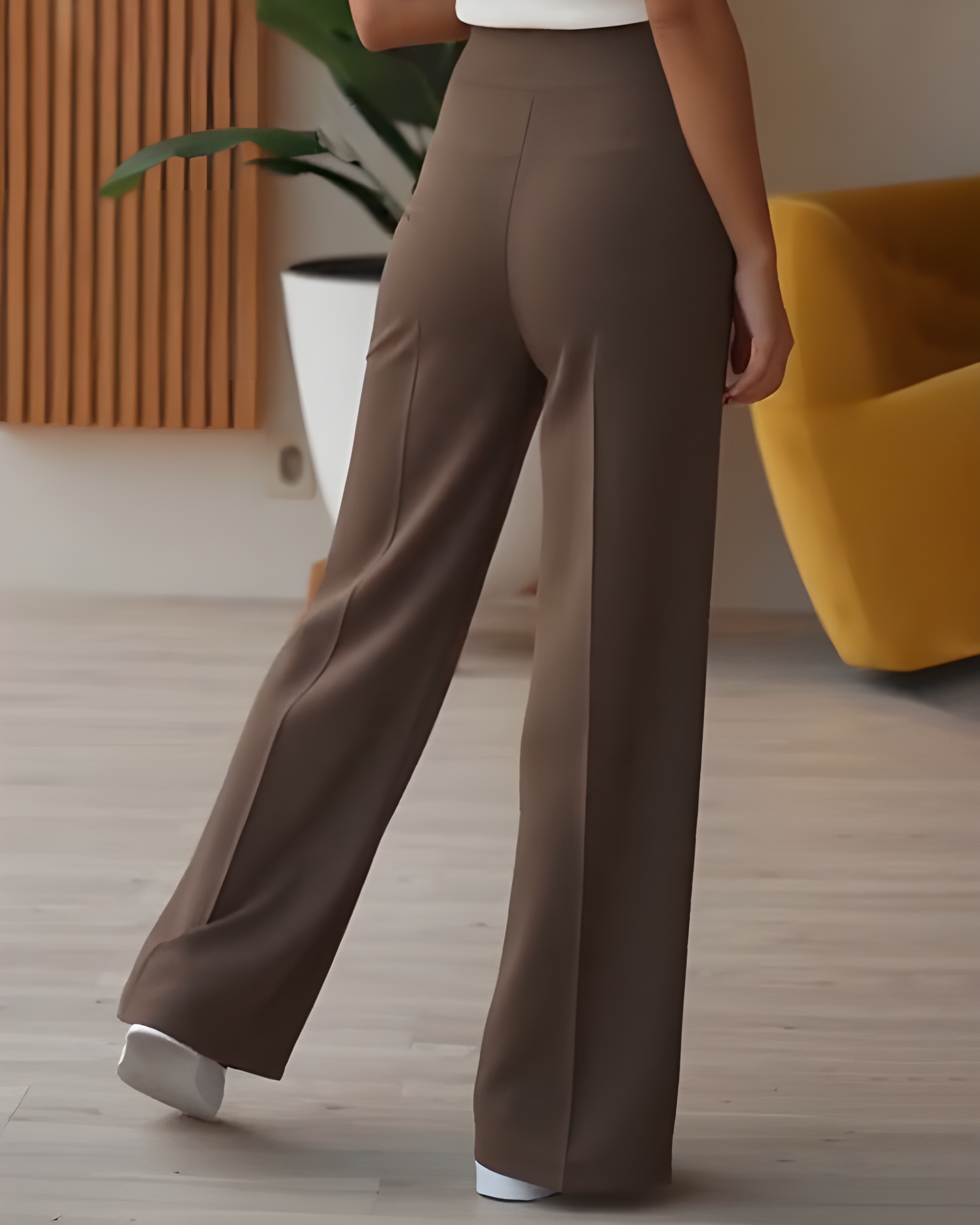 Straight-Leg Loose Casual Pants