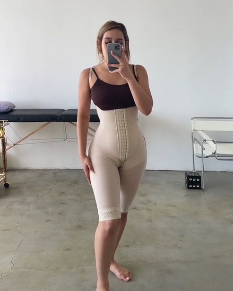 Comfortable Hourglass Body Lace Shaper