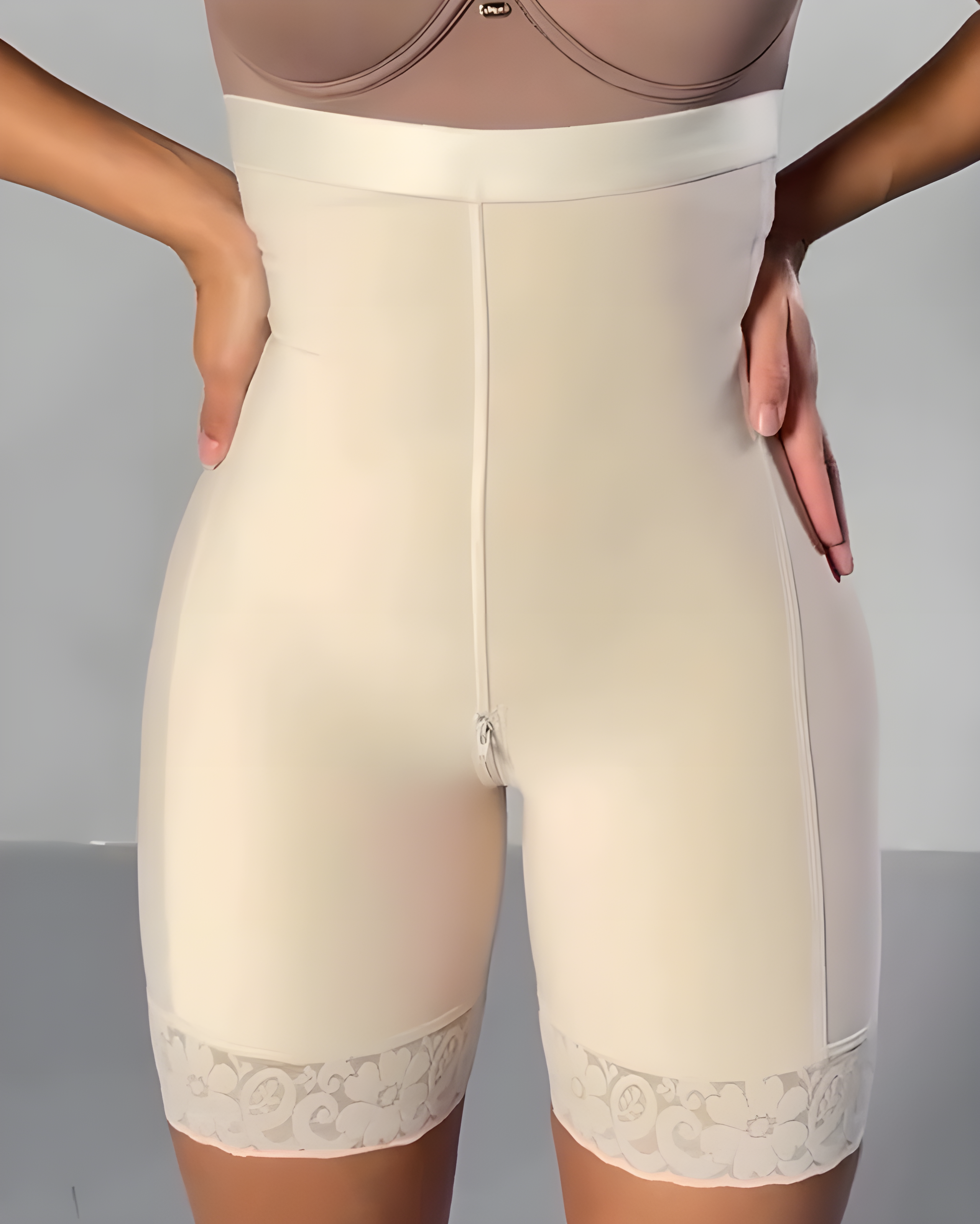 High-Waisted Seamless Comfort Hip-Lifter Shorts