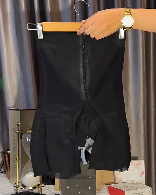 Mesh Butt Enhance Hook Eye Shaping Shorts
