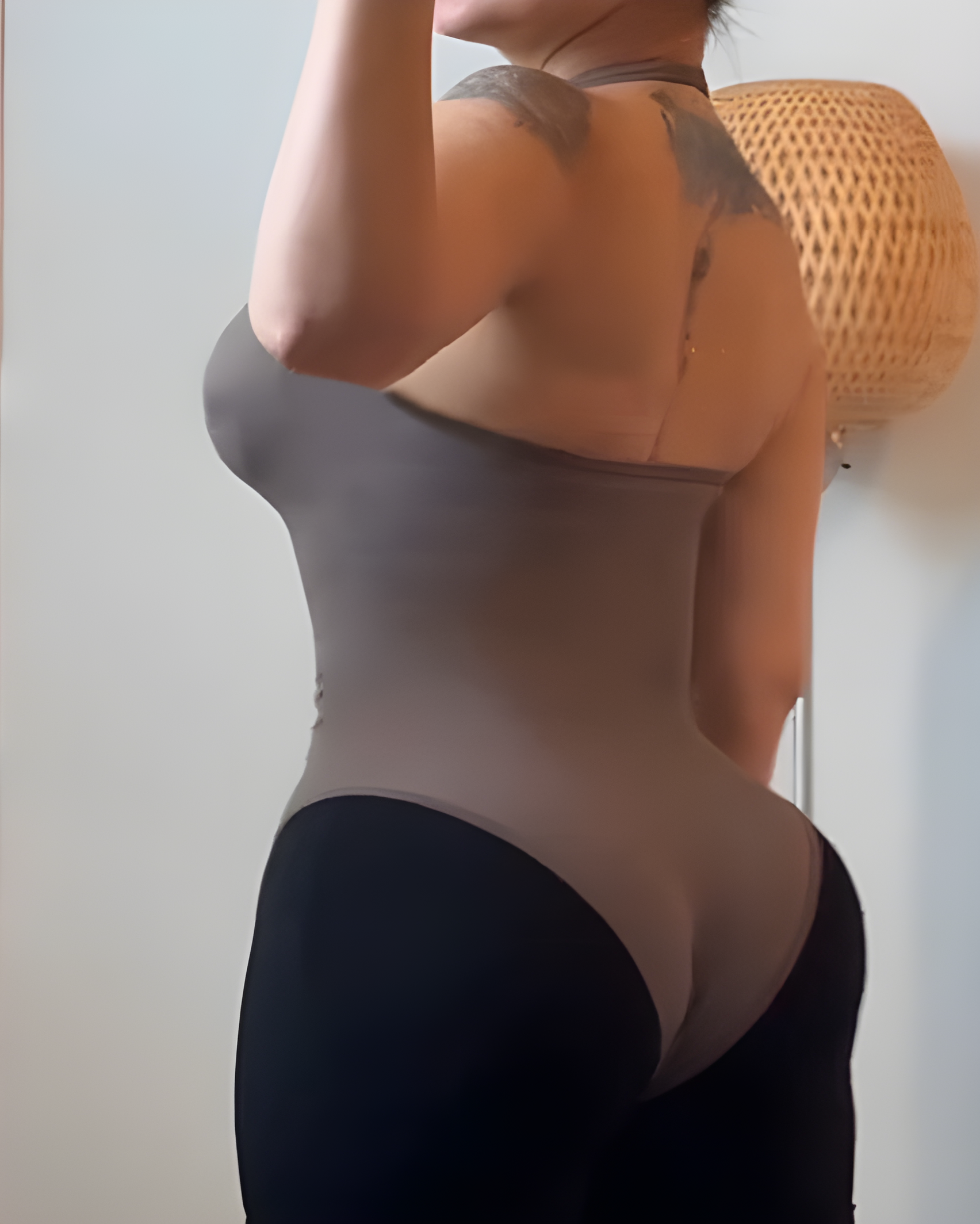Seamless Halter Neck Slimming Shapewear Bodysuit