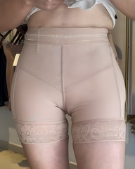 Lace Trim Butt Lifter Shaper Shorts