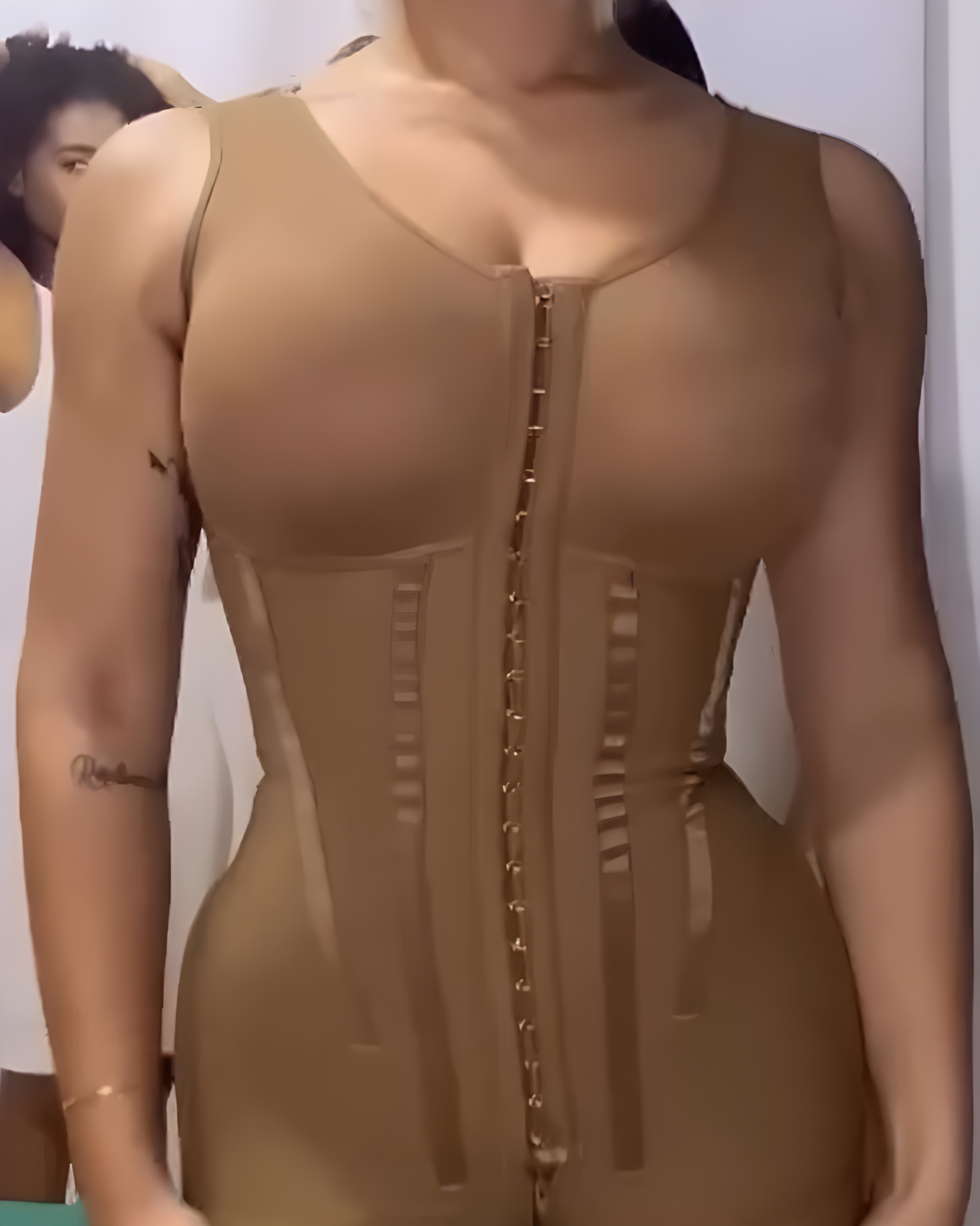Steel Bone Tummy Control Full Body Sleeveless Shapewear