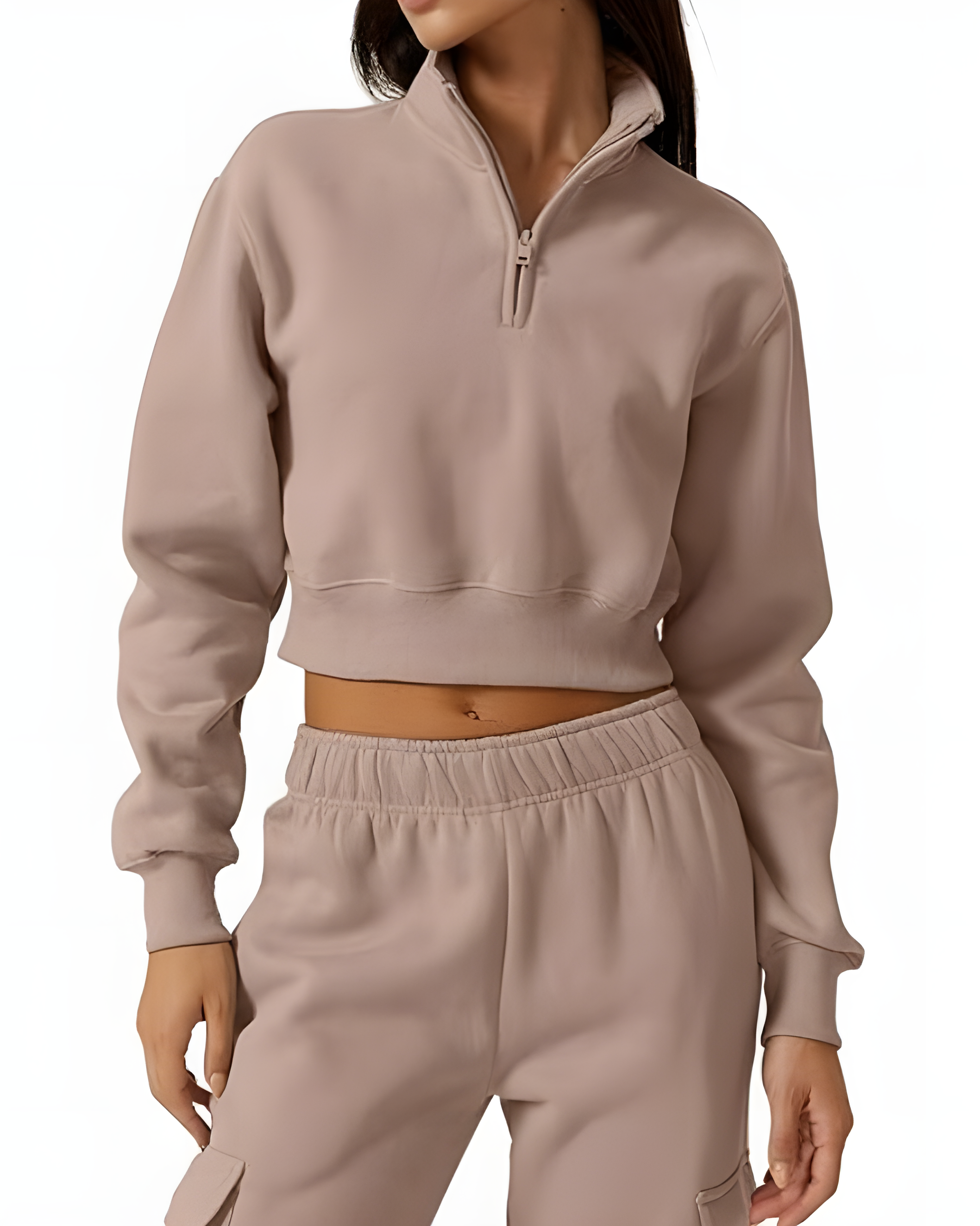 Slim Cargo Style Casual Set