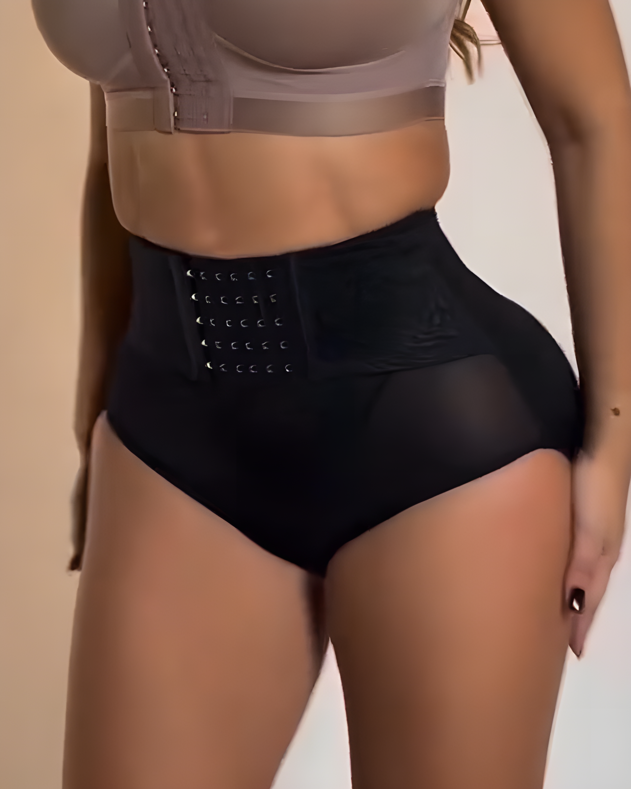 Mesh Tummy Control Shaper Thong