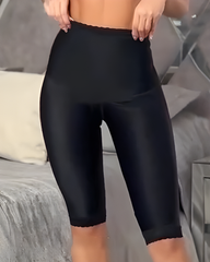 High-Waisted Hip-Lifting Mid-Length Shaper Pants