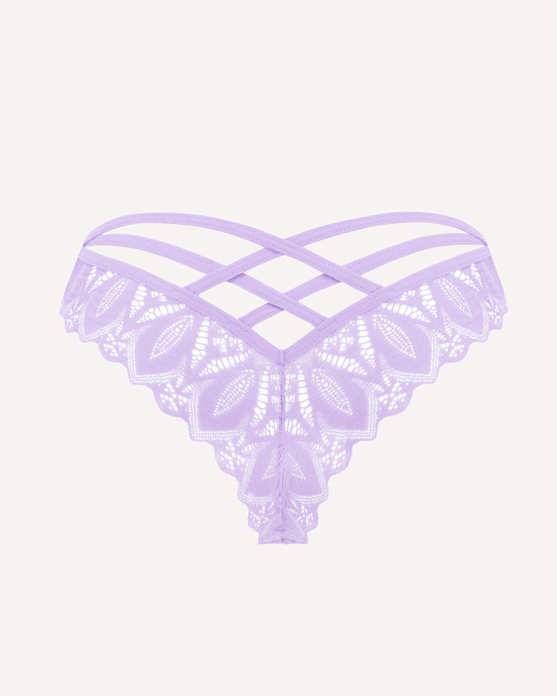 Cheeky Lace Criss Cross Panties