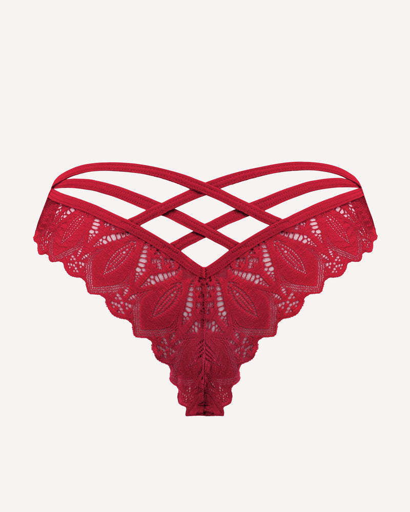 Cheeky Lace Criss Cross Panties
