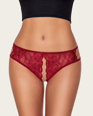 Lace Panties FLace Briefs with Bow