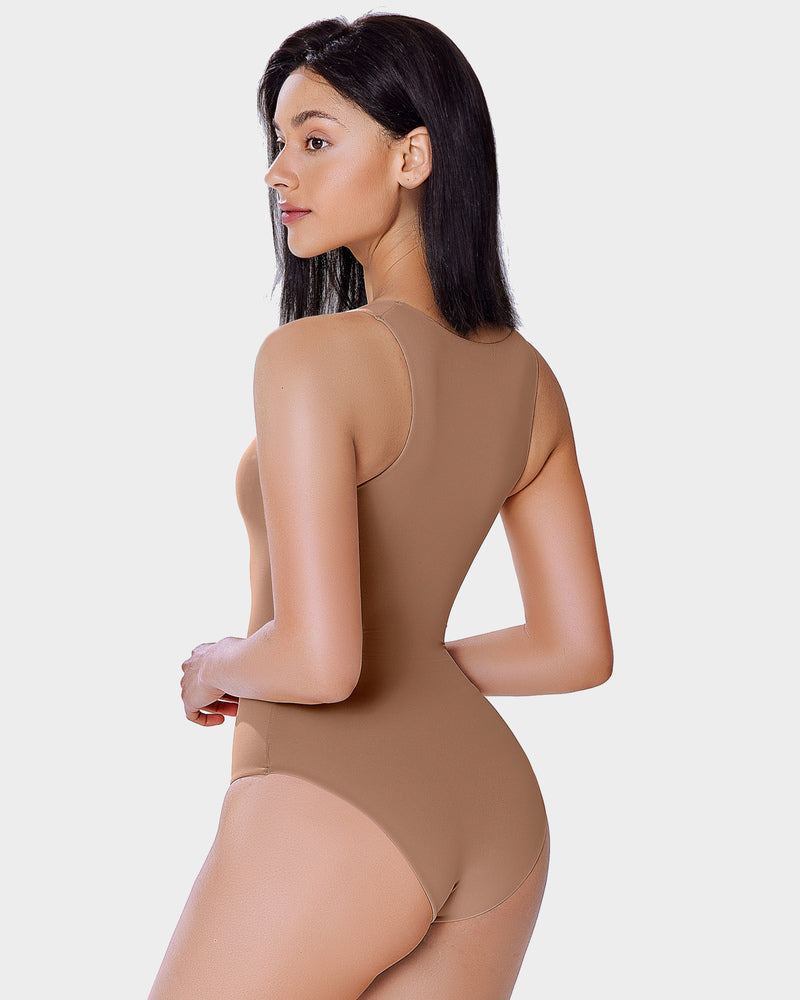 2Pack Double Lined Tank Bodysuit Shapewear