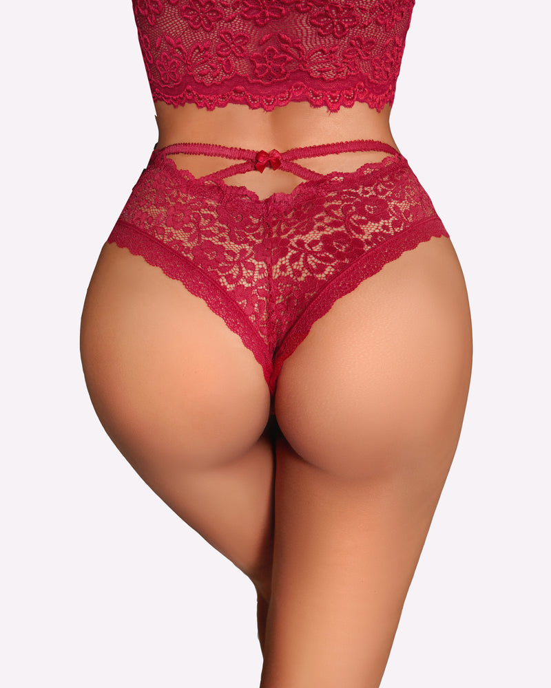 Lace Fairy Criss Cross Back FPanties