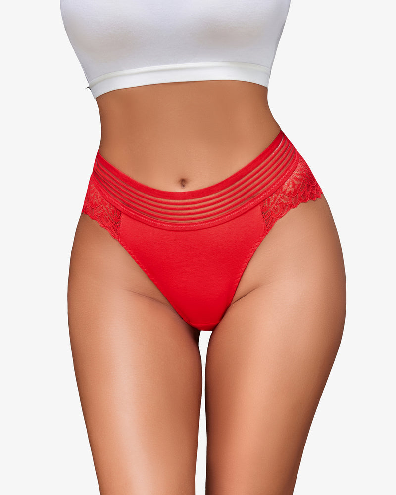 Lace Cheeky Hipster Panties