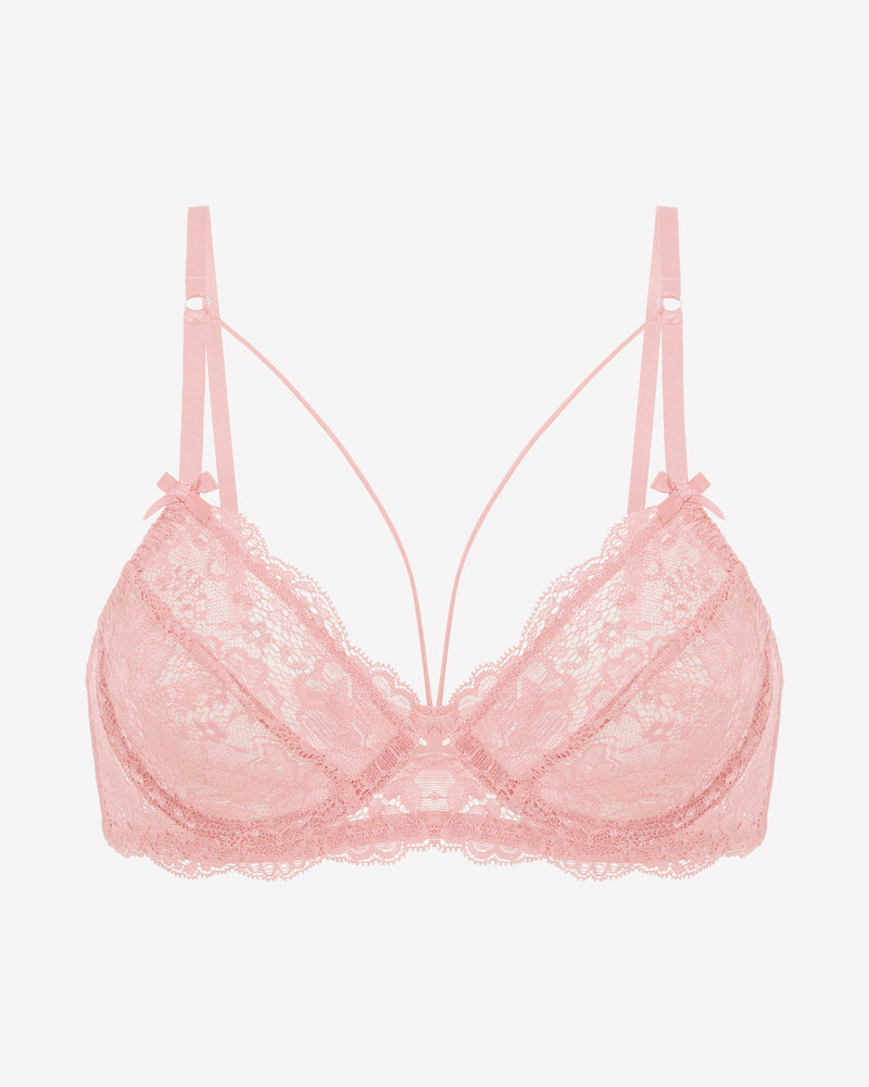 Lace Unlined Strappy Bras