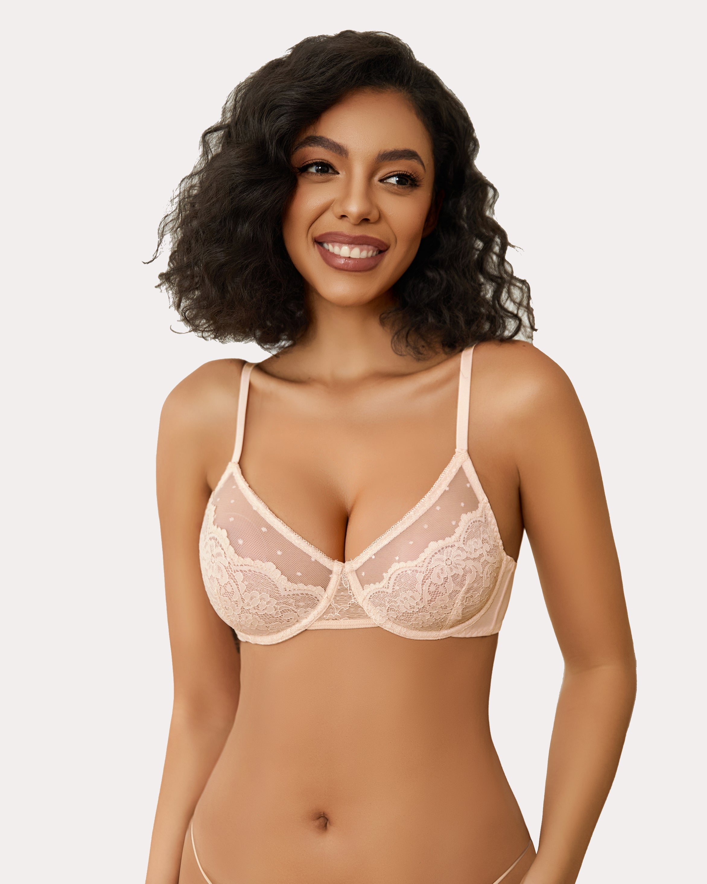 Minimizer Bras Sheer Balconette