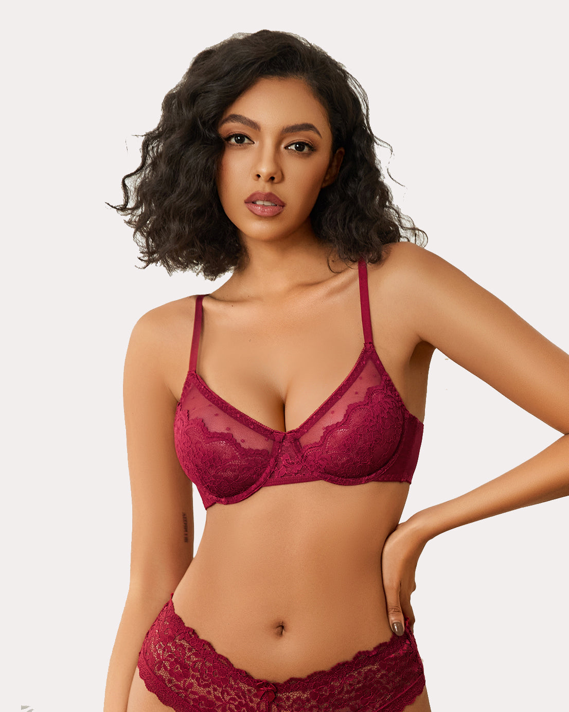 Minimizer Bras Sheer Balconette