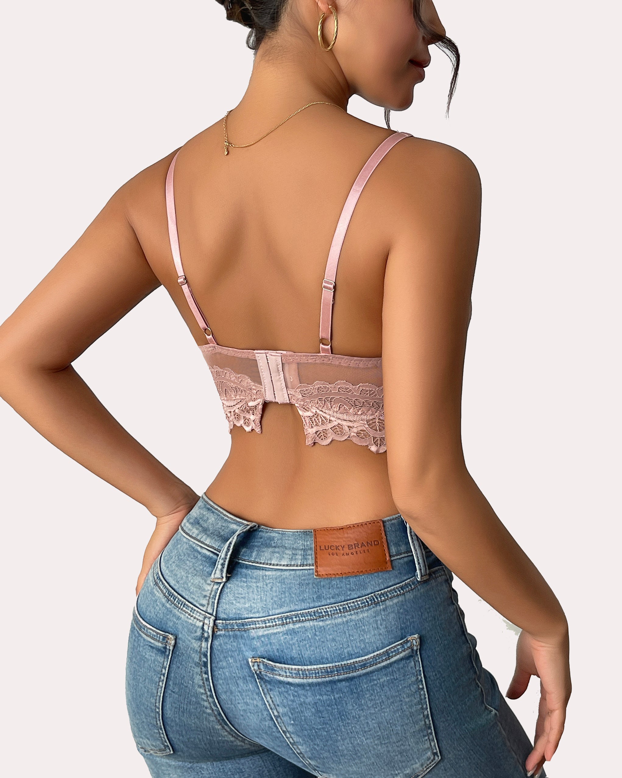 Underwire Bra Lace Full Coverage Bralette