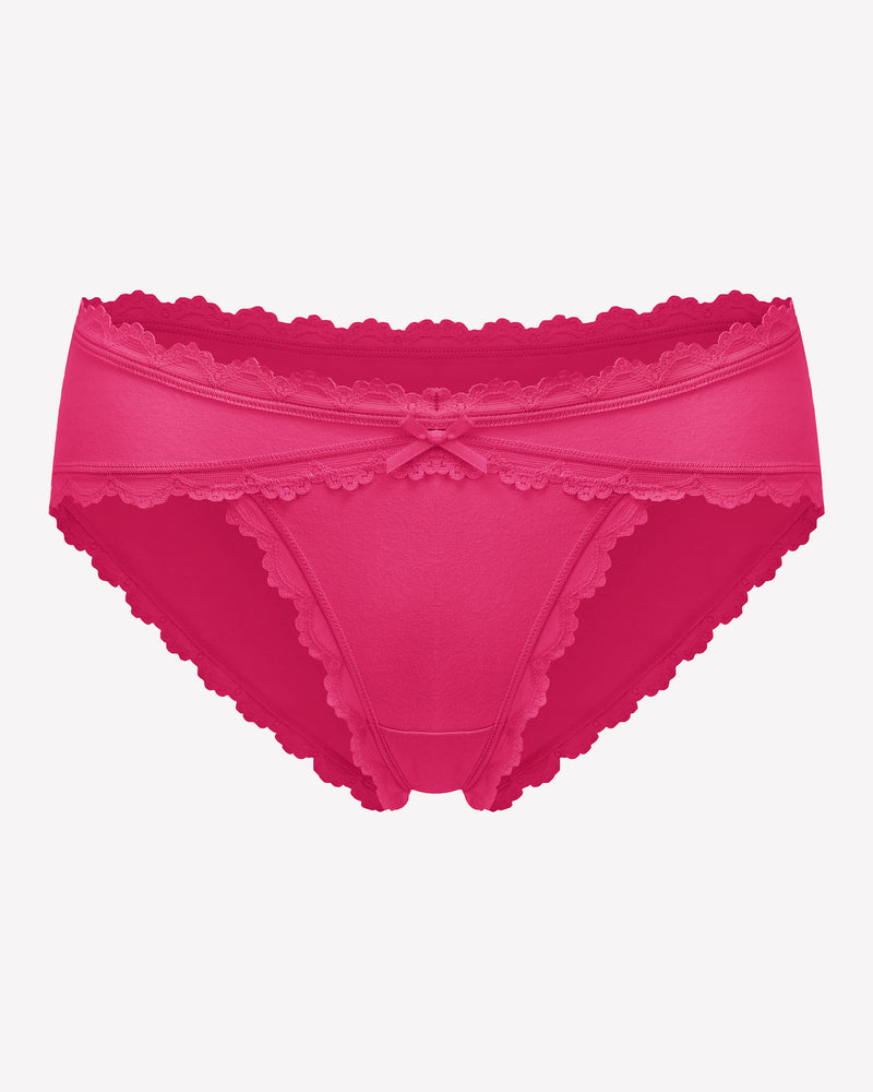 Cotton Panties Lace Stretch Hipster