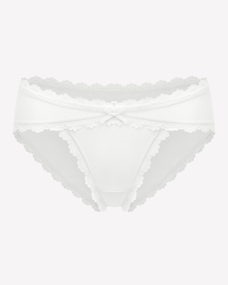 Cotton Panties Lace Stretch Hipster