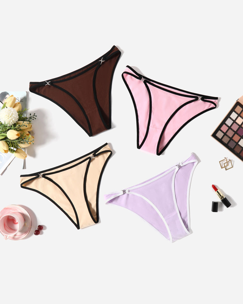 Cotton Panties Low Rise Hipster