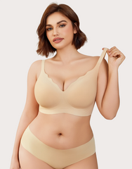 Seamless Bralettes Wireless Push Up Bra