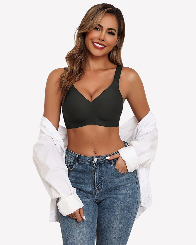 Seamless Push Up  Wireless Bra