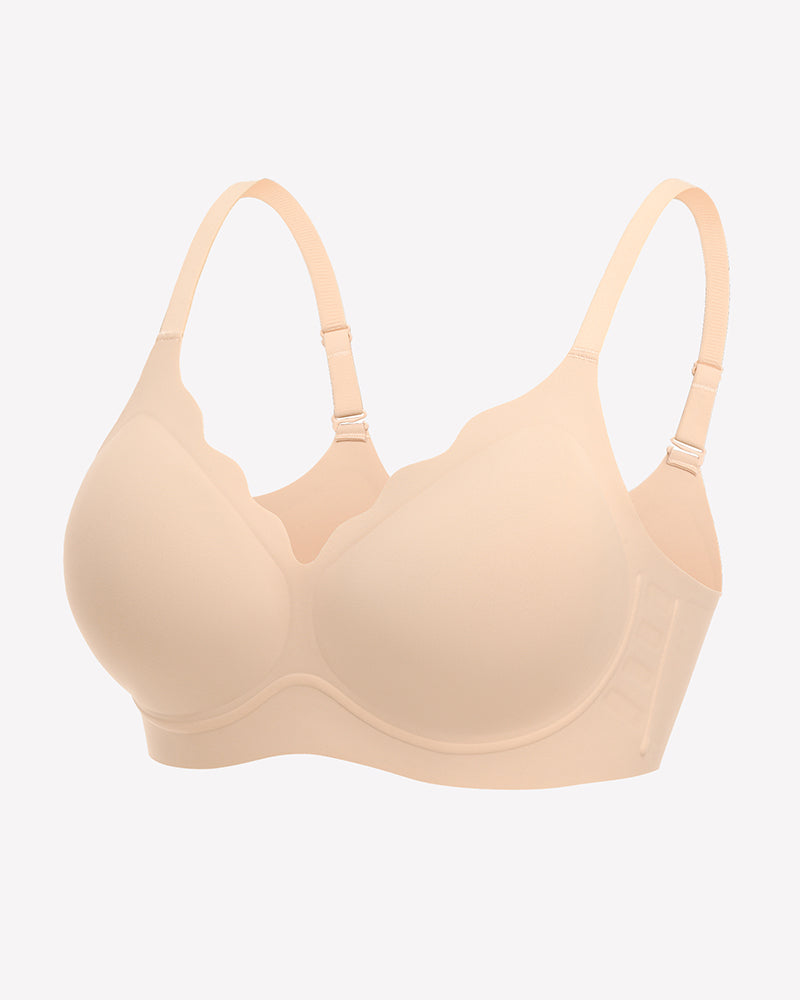 Seamless Push Up Wireless Full Bra