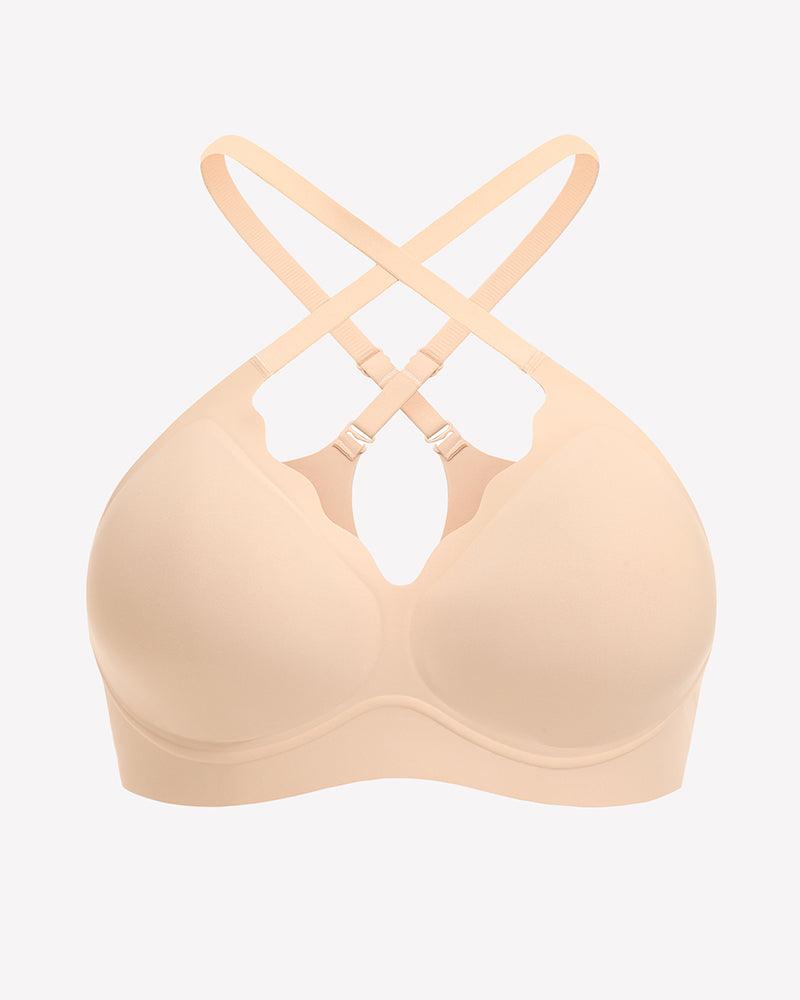 Seamless Push Up Wireless Full Bra