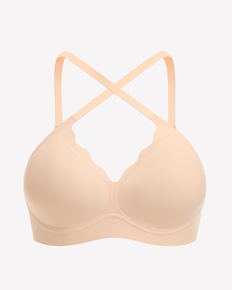 Seamless Push Up Wireless Full Bra