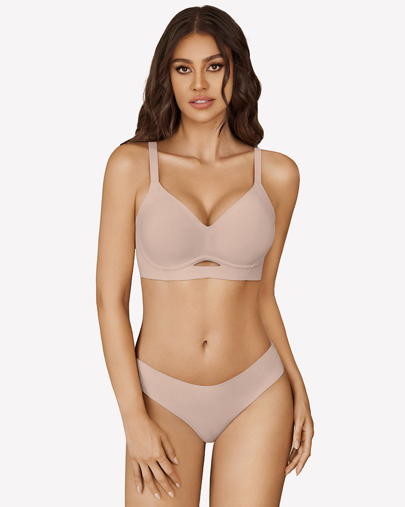 Wireless Push Up Bralette Supportive Bra