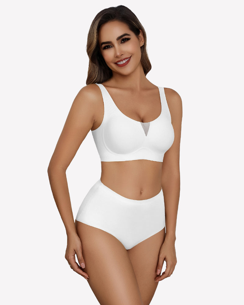 Seamless Deep V Comfort Bra
