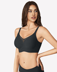 Mesh Bralette Seamless Push Up Bras