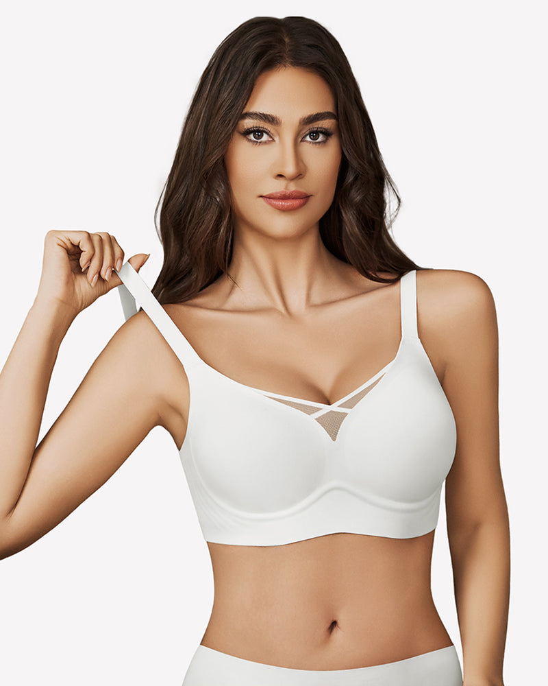 Mesh Bralette Seamless Push Up Bras