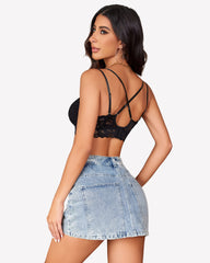 FLace Bralettes Deep V Sexy Bras