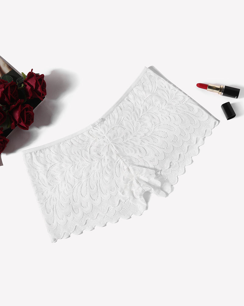 Boyshorts Panties Lace Boxer Briefs