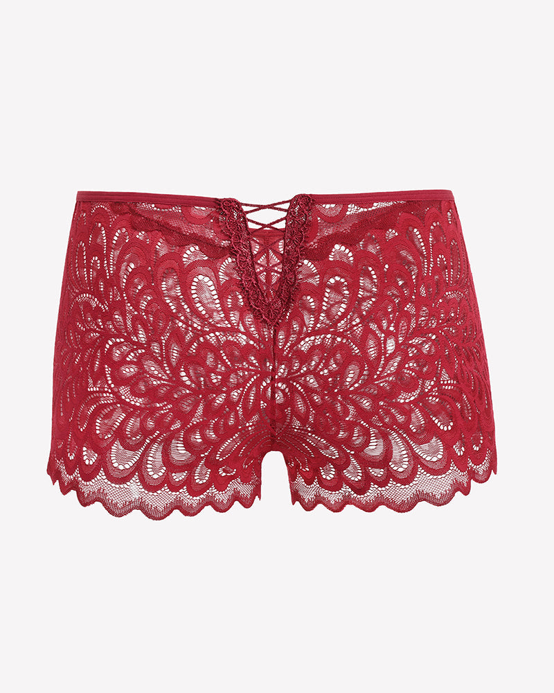 Boyshorts Panties Lace Boxer Briefs